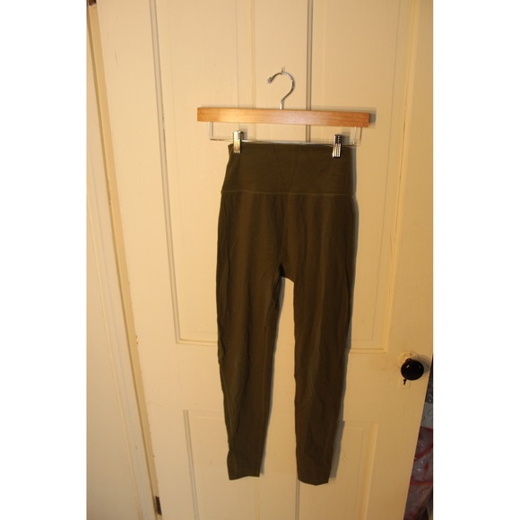 Buff Bunny Collection Legacy Olive Green High Waisted Leggings Small - Picture 3 of 5